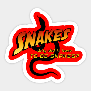 Snakes Sticker